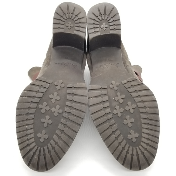 Sam Edelman Hannah Belted Chelsea Booties Sz 8.5 - Picture 6 of 8